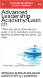Mobile Screenshot of advancedleadershipacademylaunch.com